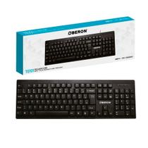 Teclado USB para Computador Padrão ABNT2 Preto OBERON - OR-TE101