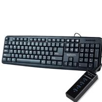 Teclado USB para Computador PC Notebook português Brasil - Exbom