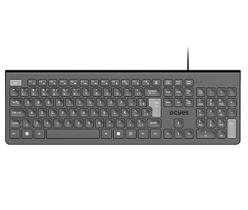 Teclado Usb Pcyes Soft - Com Multimidia - Cabo 2 Metros - Abnt2 - Ptosf2Ab