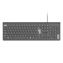 Teclado usb pcyes soft com multimidia cabo 2 metros abnt2