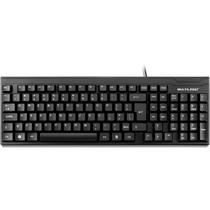 Teclado usb super slim basico preto multilaser Teclado usb super slim basico preto multilaser
