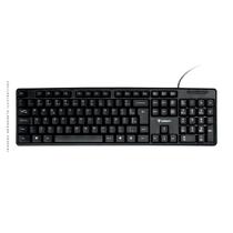 Teclado Valianty, USB 2.0, ABNT2, Preto - KM-101