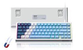 Teclado Womier M68 HE V2 Rapid Trigger 60% com teclas PBT