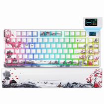 Teclado Womier SK80 PRO Gasket RGB Wireless 75% para Mac/Win Teclado Womier SK80 PRO Gasket RGB Wireless 75% para Mac/Win