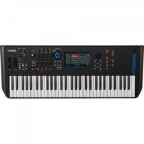 Teclado Yamaha MODX6+ Plus Sintetizador Preto Teclado Yamaha MODX6+ Plus Sintetizador Preto