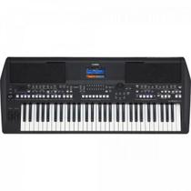 Teclado Yamaha PSR-SX600 Arranjador Preto F002 Teclado Yamaha PSR-SX600 Arranjador Preto F002