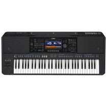 Teclado Yamaha PSR-SX720 Workstation de 61 Teclas Preto c/ Fonte