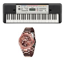 Teclado Yamaha YPT260 e Relogio Dk11165-4 Daniel Klein Kit