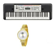 Teclado Yamaha YPT260 e Relogio Dk11177-1 Daniel Klein Kit Teclado Yamaha YPT260 e Relogio Dk11177-1 Daniel Klein Kit