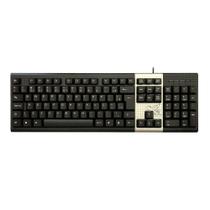 Teclados Standard Maxprint Industrial, USB, ABNT2, Preto - 60000080