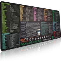 Teclas de atalho do Mouse Pad Excel Glittery Garden Extended XXL