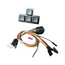 Teclas De Movimento WASD Iluminadas Por LED Estilo Japonês Para Conversão De Joystick De Arcade