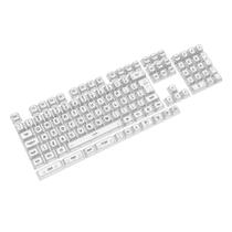 Teclas para teclado mecanico 117 teclas crystal clear redragon abnt2 a137 pt