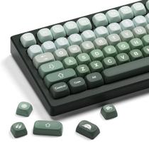 Teclas XVX Matcha Wagashi PBT 132 teclas para Cherry Gateron MX