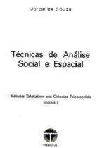 Técnicas De Análise Social E Espacial - Coleção Com 7 Volumes