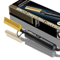 Tecnologia DAN de pente quente de cerâmica pequena para perucas frontais de renda