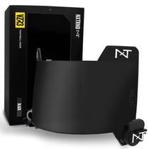 Tecnologia de lente curva Football Visor NXT NXTRND VZR3 preta Tecnologia de lente curva Football Visor NXT NXTRND VZR3 preta