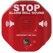Tecnologia de segurança de alarme de porta International STI-6400 Exit Stopper Tecnologia de segurança de alarme de porta International STI-6400 Exit Stopper
