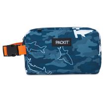 Tecnologia Snack Box PackIt Freezable Camo Shark EcoFreeze