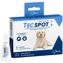 Tecspot Antipulgas Syntec para Cães de 21 a 40kg - 2,68ml