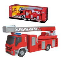 Tector Caminhão de Bombeiro Iveco Infantil Usual Brinquedos