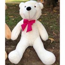 Ted Bear Urso Gigante 90cm Pelúcia Ursinho de Bebe Baunilha