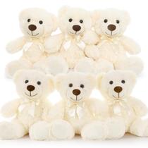 Teddy Bear MoriSmos, pacote com 6 polegadas, a granel, de 14 polegadas para chá de bebê para crianças Teddy Bear MoriSmos, pacote com 6 polegadas, a granel, de 14 polegadas para chá de bebê para crianças