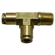 Tee 1/4 (2 Saídas 1/4 Femea X 1 Saída 1/4 Macho)