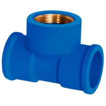 Tee Azul Corr Plastik 3/4 X 3/4 - Kit C/25 Unidades Tee Azul Corr Plastik 3/4 X 3/4 - Kit C/25 Unidades