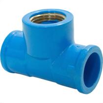Tee Azul Shiva 3/4 X 1/2 - Kit C/10 Unidades Tee Azul Shiva 3/4 X 1/2 - Kit C/10 Unidades