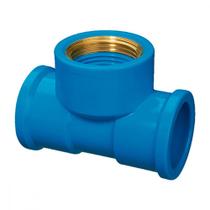 Tee Azul Tigre 3/4 X 1/2 - Kit C/15 Unidades