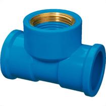 Tee Azul Tigre 3/4 X 1/2 - Kit C/15 Unidades Tee Azul Tigre 3/4 X 1/2 - Kit C/15 Unidades