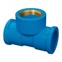 Tee Azul Tigre 3/4 X 3/4 - Kit C/15 Unidades Tee Azul Tigre 3/4 X 3/4 - Kit C/15 Unidades