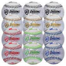 Tee Ball Franklin Sports MLB Soft Strike Metallic, pacote com 12 Tee Ball Franklin Sports MLB Soft Strike Metallic, pacote com 12