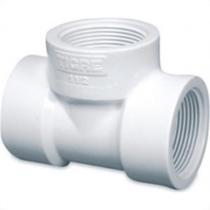 Tee Branco Tigre Rosca Rosca Rosca 3/4 X 3/4 - Kit C/25