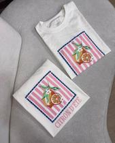 Tee Citron D'ÉTé, camisa feminina coleção nova moda roupas tshirts 100% algodão Tee Citron D'ÉTé, camisa feminina coleção nova moda roupas tshirts 100% algodão