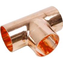 Tee Conexão Cobre 1/2 Parede 0.66mm Tee Conexão Cobre 1/2 Parede 0.66mm
