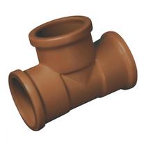 Tee Corr Plastik Lll D 1.1/4 Marrom - Kit C/10 Unidades Tee Corr Plastik Lll D 1.1/4 Marrom - Kit C/10 Unidades