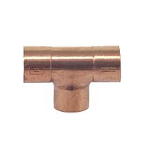 Tee de cobre 22 mm para Água Quente, Fria ou Gás