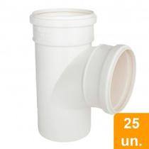 Tee de Esgoto Plastilit 50mm Embalagem com 25 Unidades Tee de Esgoto Plastilit 50mm Embalagem com 25 Unidades