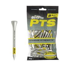 Tee de Golfe PrideSports PTS Titanium Strength 75 Unidades 7 cm Tee de Golfe PrideSports PTS Titanium Strength 75 Unidades 7 cm
