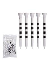 Tee de Madeira cor Branco Profissional 83mm 30 Unidades Tee de Madeira cor Branco Profissional 83mm 30 Unidades