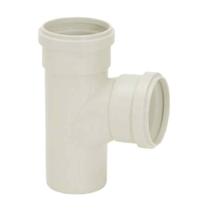 Tee Esgoto 50x50mm Branco PVC - Amanco NBR 5688 SN-1500 Pa