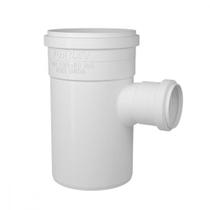 Tee Esgoto Fortlev 75 X 50 Branco - Kit C/10 Unidades Tee Esgoto Fortlev 75 X 50 Branco - Kit C/10 Unidades