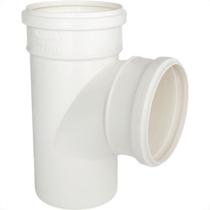 Tee Esgoto Plastilit 100 X 100 Branco - Kit C/15 Unidades Tee Esgoto Plastilit 100 X 100 Branco - Kit C/15 Unidades
