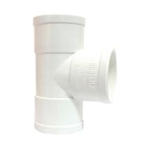 Tee Esgoto Plastilit 40 X 40 Branco - Kit C/25 Unidades Tee Esgoto Plastilit 40 X 40 Branco - Kit C/25 Unidades