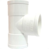 Tee Esgoto Plastilit 40 X 40 Branco - Kit C/25 Unidades Tee Esgoto Plastilit 40 X 40 Branco - Kit C/25 Unidades