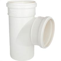 Tee Esgoto Plastilit 50 X 50 Branco - Kit C/25 Unidades Tee Esgoto Plastilit 50 X 50 Branco - Kit C/25 Unidades