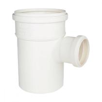 Tee Esgoto Plastilit 75 X 50 Branco - Kit C/10 Unidades Tee Esgoto Plastilit 75 X 50 Branco - Kit C/10 Unidades