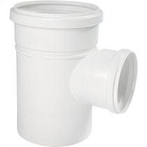 Tee Esgoto Shiva 100 X 50 Branco - Kit C/5 Unidades